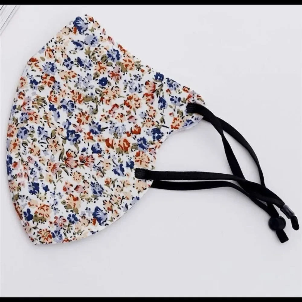 Floral Patterned Face Mask